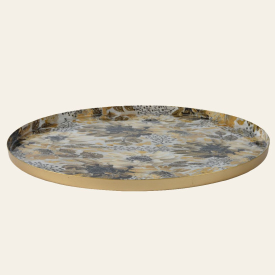 Beauty Home ΜΕΤΑΛΛΙΚΟΣ ΔΙΣΚΟΣ ΜΕ ΛΟΥΛΟΥΔΙΑ Φ40