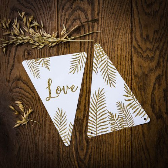 Beauty Home ΧΑΡΤΙΝΗ ΓΙΡΛΑΝΤΑ LOVE 15x21cm