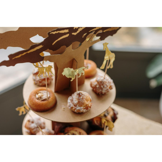 Beauty Home 20 φιγουρες ζώων της ζούγκλας : λιοντάρι , μαϊμού, καμηλοπάρδαλη, ελέφαντας,