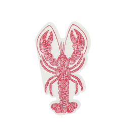 Beauty Home 20 Χαρτοπετσέτες σχέδιο Αστακός 22,5×38,5cm