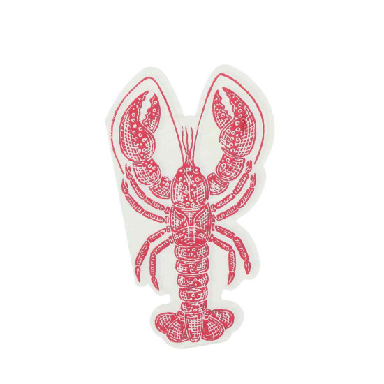 Beauty Home 20 Χαρτοπετσέτες σχέδιο Αστακός 22,5×38,5cm