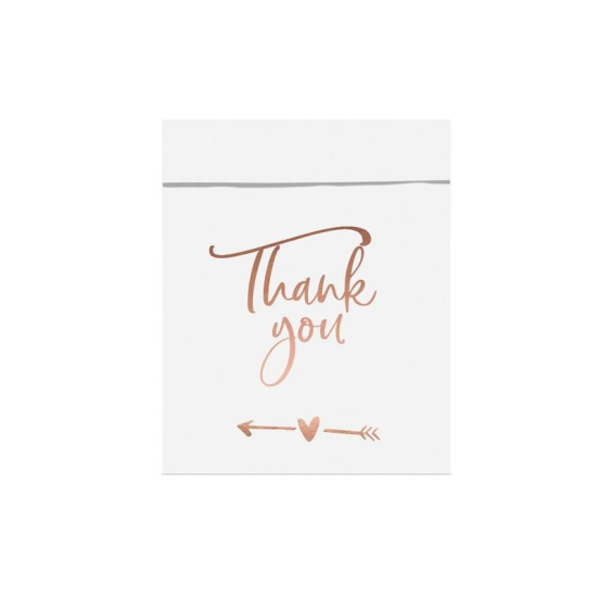 Beauty Home ΣΑΚΟΥΛΑΚΙΑ Thank you, 6 ΤΜΧ 13×16.5cm