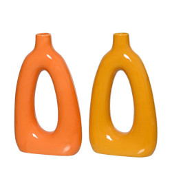 Beauty Home Βάζο Πορσελάνης 6.8 x 18.5 x 32 CM Beauty Home Βάζο Πορσελάνης 6.8 x 18.5 x 32 CM