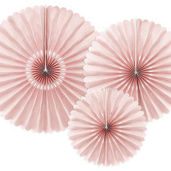 Beauty Home ΡΟΖΕΤΑ ΧΑΡΤΙΝΗ ΜΟΝΟΧΡΩΜΗ ΣΑΠΙΟ ΜΗΛΟ 3 ΤΜΧ