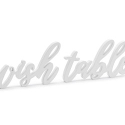 Beauty Home ΞΥΛΙΝΟ ΔΙΑΚΟΣΜΗΤΙΚΟ “WISH TABLE” 40x10cm