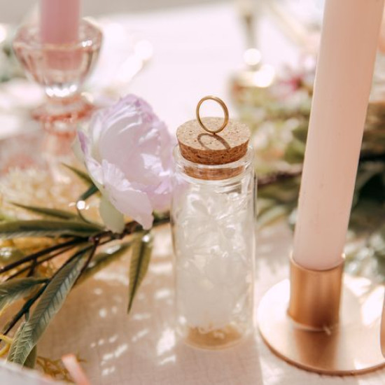 Beauty Home ΓΥΑΛΙΝΟΣ ΣΩΛΗΝΑΣ ΜΕ ΑΠΟΞΗΡΑΜΕΝΗ ΟΡΤΑΝΣΙΑ ΕΚΡΟΥ  3,7 x 9 cm