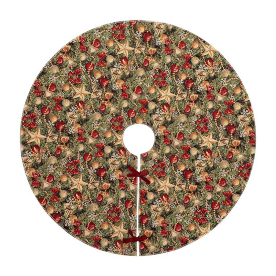 Beauty Home ΠΟΔΙΑ ΔΕΝΤΡΟΥ 90 CM ΣΤΟΦΑ HAPPY HOLIDAY