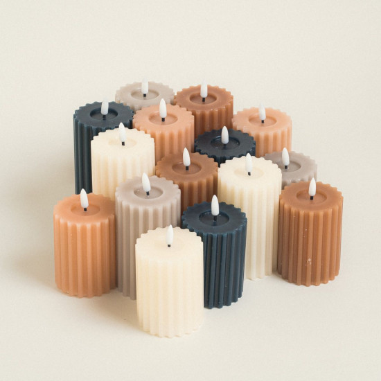 Beauty Home LED ΚΕΡΙ 7,5 x 17,3 cm ΕΚΡΟΥ