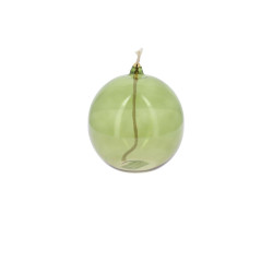 Beauty Home Λάμπα λαδιού Lena – φιστικί – Ø12,5x13cm