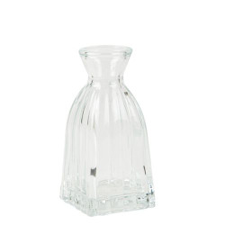 Beauty Home Βάζο γυάλινο Rosalie 11 x 5,3 cm