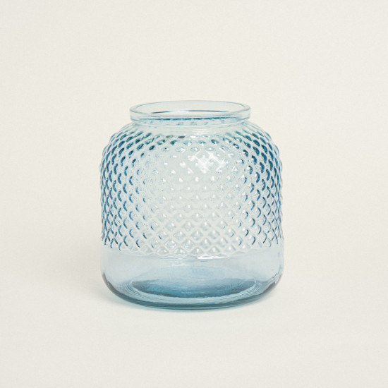 Beauty Home ΒΑΖΟ ΑΝΑΓΛΥΦΟ 19 x 19 cm Τυρκουάζ Beauty Home ΒΑΖΟ ΑΝΑΓΛΥΦΟ 19 x 19 cm Τυρκουάζ