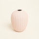 Beauty Home Ματ Κεραμικό Βάζο 8 cm x 10 cm Πορτοκαλί Beauty Home Ματ Κεραμικό Βάζο 8 cm x 10 cm Πορτοκαλί