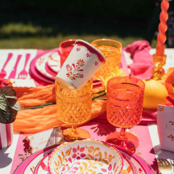 Beauty Home Ποτήρι επαναχρησιμοποιούμενο πλαστικό Élixir – Πορτοκαλί 270ml