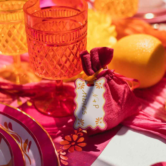 Beauty Home Ποτήρι επαναχρησιμοποιούμενο πλαστικό Élixir – Πορτοκαλί 270ml