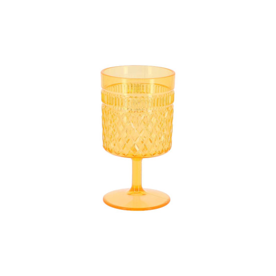 Beauty Home Ποτήρι επαναχρησιμοποιούμενο πλαστικό Élixir – Πορτοκαλί 270ml