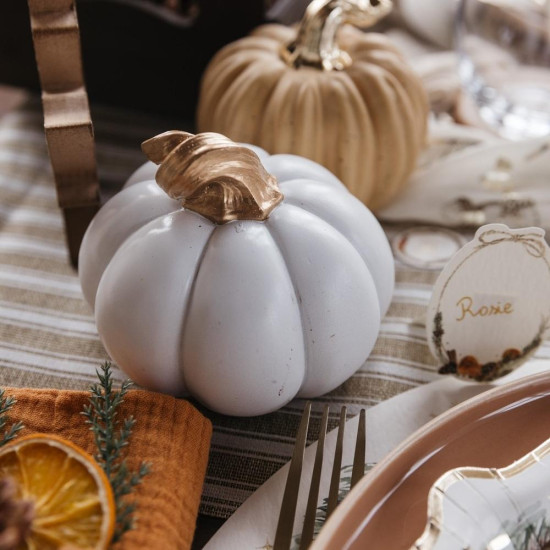 Beauty Home ΚΟΛΟΚΥΘΑ ΛΕΥΚΗ ΡΗΤΙΝΗΣ Ø10,3 x 9 CM