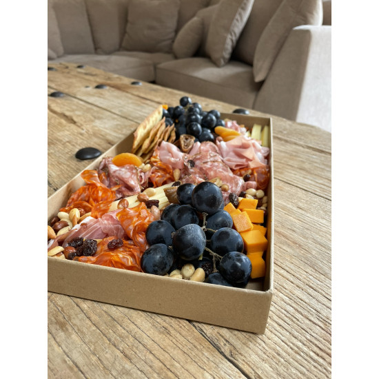 Beauty Home Δίσκος ορθογώνιος από χάρτινο Κραφτ 40x20x4cm – Κατάλληλος για Τρόφιμα