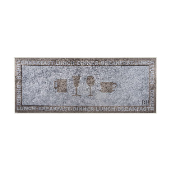 Beauty Home Πατάκι κουζίνας Art 9070 60x160 Γκρι,Μπεζ Beauty Home Πατάκι κουζίνας Art 9070 60x160 Γκρι,Μπεζ