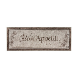 Beauty Home Πατάκι κουζίνας Art 9073 60x160 Μπεζ,Καφέ