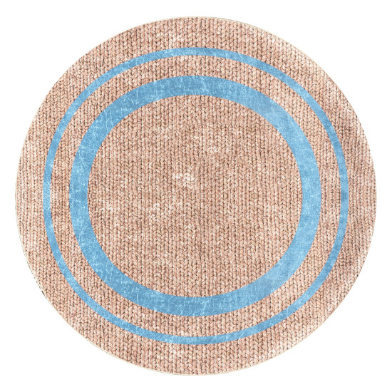Beauty Home Ροτόντα Sunny Art 9140 160x160 Μπεζ,Μπλε