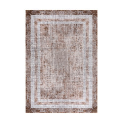 Beauty Home Πατάκι Breeze Art 9157 65x140 Μπεζ,Λευκό