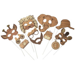 Beauty Home Κιτ Φωτογραφικού Θαλάμου με θέμα “Safari” 11 Τεμάχια Beauty Home Κιτ Φωτογραφικού Θαλάμου με θέμα “Safari” 11 Τεμάχια