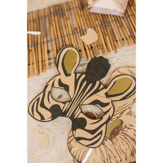 Beauty Home Κιτ Φωτογραφικού Θαλάμου με θέμα “Safari” 11 Τεμάχια