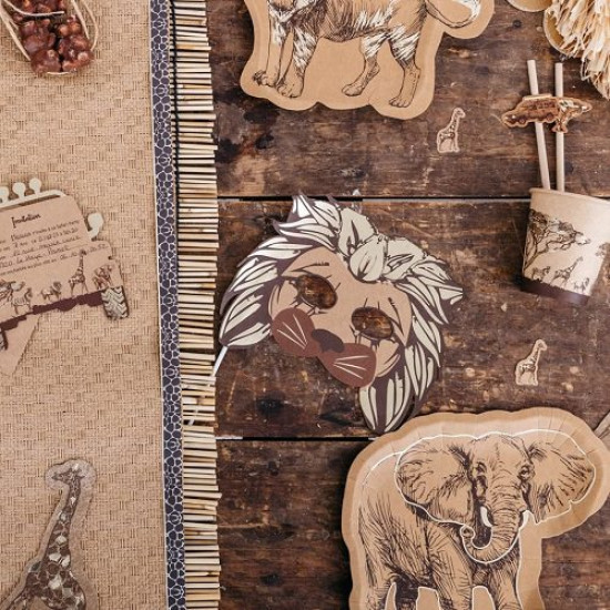 Beauty Home Κιτ Φωτογραφικού Θαλάμου με θέμα “Safari” 11 Τεμάχια