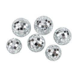 Beauty Home 6 Μπάλες Disco 3 Μεγέθη Ø4cm / Ø3,5cm / Ø3cm Beauty Home 6 Μπάλες Disco 3 Μεγέθη Ø4cm / Ø3,5cm / Ø3cm