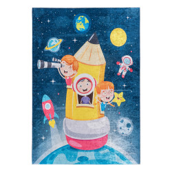 Beauty Home Χαλί παιδικό Fun Art 9595 120x180 Μπλε