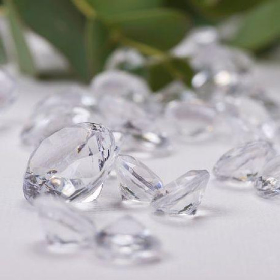 Beauty Home ΧΑΝΤΡΕΣ ΔΙΑΜΑΝΤΑΚΙΑ ΔΙΑΦΑΝΑ PVC 110GR 1.2CM