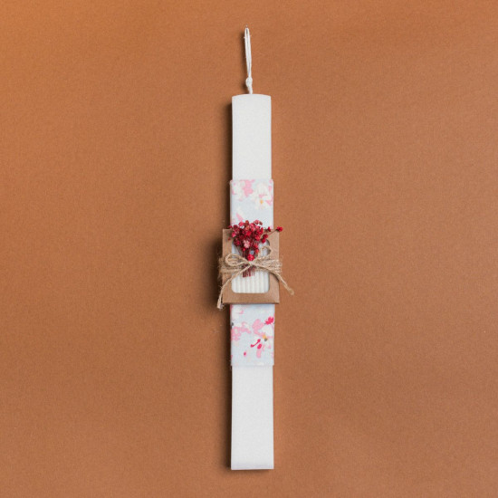 Beauty Home ΛΑΜΠΑΔΑ 33cm ΣΤΟΛΙΣΜΕΜΗ ΣΑΠΟΥΝΑΚΙ ΜΕ ΑΠΟΞΗΡΑΜΕΝΑ ΦΟΥΞΙΑ ΣΕ ΣΥΣΚΕΥΑΣΙΑ ΔΩΡΟΥ