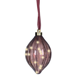 Beauty Home Φανάρι Εσωτερικού Χώρου Με LED  Ø12.5 x 21 cm