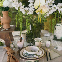 Beauty Home 10 Καρτελάκια Coco Palm Χαρτί