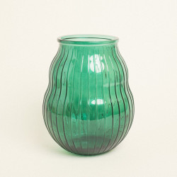 Beauty Home Γυάλινο Βάζο Ανάσα 23 CM