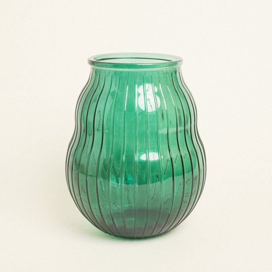 Beauty Home Γυάλινο Βάζο Ανάσα 23 CM