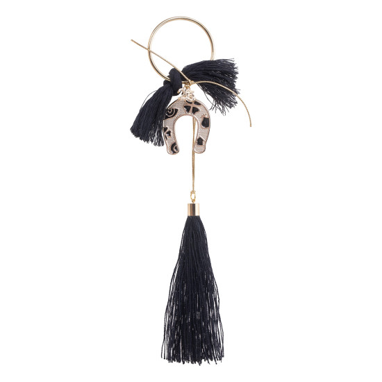 Beauty Home ΚΡΙΚΟΣ ΜΕ ΜΕΤΑΛΛΙΚΟ ΜΑΥΡΟ ΠΕΤΑΛΟ