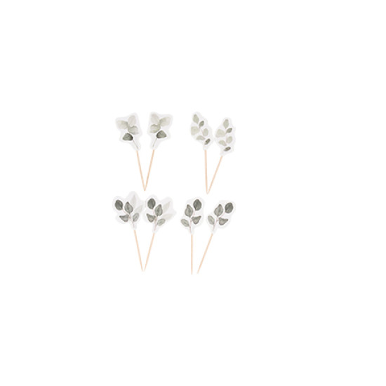 Beauty Home 8 Ταμπελάκια με θέμα “Φύλλα ευκάλυπτου” 8 – 8,5 cm