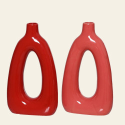 Beauty Home Βάζο Πορσελάνης 6.8 x 18.5 x 32 CM Beauty Home Βάζο Πορσελάνης 6.8 x 18.5 x 32 CM