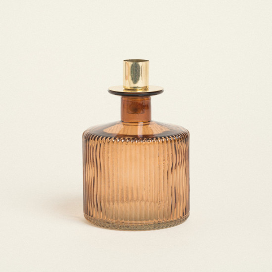 Beauty Home ΚΗΡΟΠΗΓΙΟ ΒΑΣΗ 14 x 9 cm ΜΠΕΖ