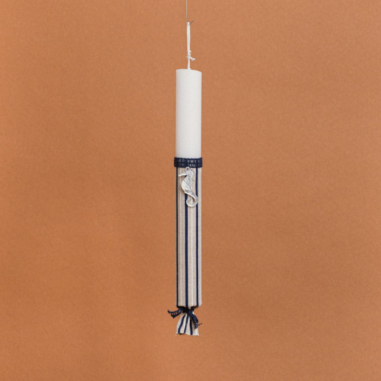 Beauty Home ΛΑΜΠΑΔΑ ΣΤΟΛΙΣΜΕΝΗ ΡΙΓΕ ΜΠΛΕ ΜΕ ΙΠΠΟΚΑΜΠΟ ΣΕ ΣΥΣΚΕΥΑΣΙΑ ΔΩΡΟΥ