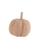 Beauty Home Κολοκύθα υφασμάτινη μπουκλέ μπεζ Ø11 x 13 cm