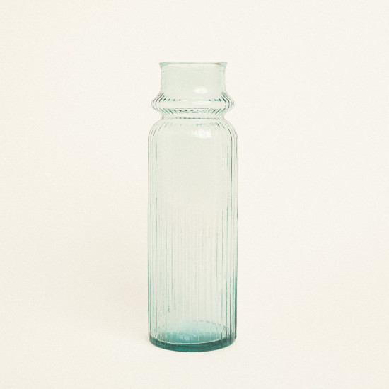 Beauty Home Γυάλινο Βάζο Ίριδα 45,5 CM