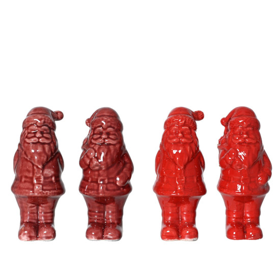 Beauty Home Κεραμικός Αγιος Βασίλης 15 x 14 x 35 cm