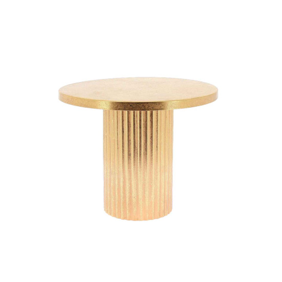 Beauty Home Βάση παρουσίασης μεταλλική – Χρυσή  Ø25x20cm