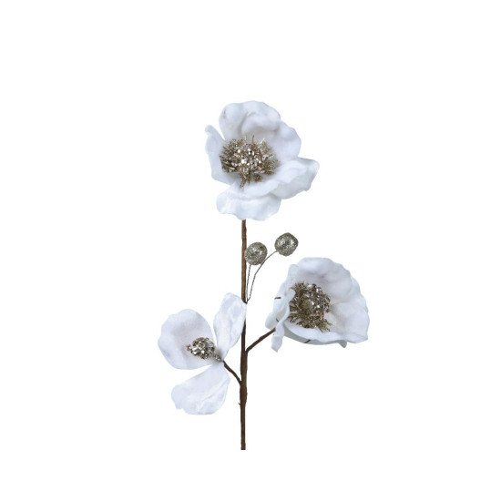 Beauty Home ΛΟΥΛΟΥΔΙ ΒΕΛΟΥΔΙΝΟ ΜΕ ΧΡΥΣΟ ΓΚΛΙΤΕΡ 58 cm