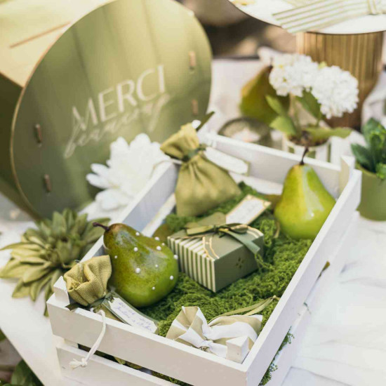 Beauty Home Καφάσι ξύλινο λευκό 12x20x15cm