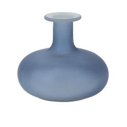 Beauty Home Γυάλινο Βάζο Emy Μπλε 12 x 10 CM – 470ml