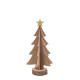 Beauty Home Χριστουγεννιάτικο έλατο 3D ξύλινο 9,5 x 18,5 cm