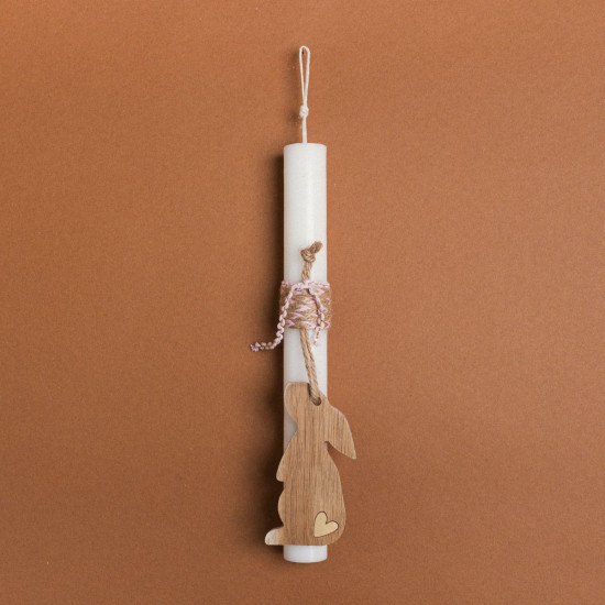 Beauty Home ΛΑΜΠΑΔΑ 25cm ΞΥΛΙΝΟΣ ΛΑΓΟΣ ΡΟΖ ΣΕ ΣΥΣΚΕΥΑΣΙΑ ΔΩΡΟΥ Beauty Home ΛΑΜΠΑΔΑ 25cm ΞΥΛΙΝΟΣ ΛΑΓΟΣ ΡΟΖ ΣΕ ΣΥΣΚΕΥΑΣΙΑ ΔΩΡΟΥ